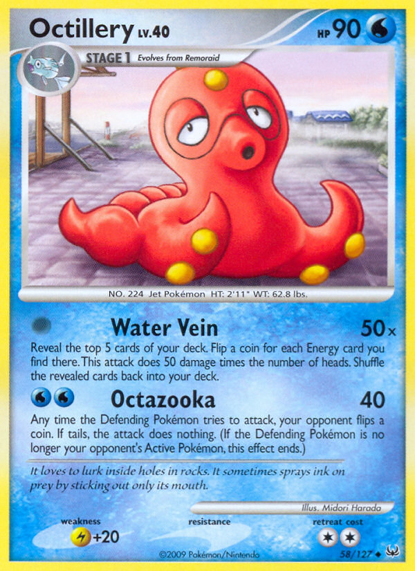 Octillery (58/127) [Platinum: Base Set] | Chromatic Games