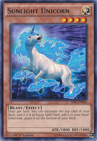 Sunlight Unicorn [BP03-EN064] Rare | Chromatic Games