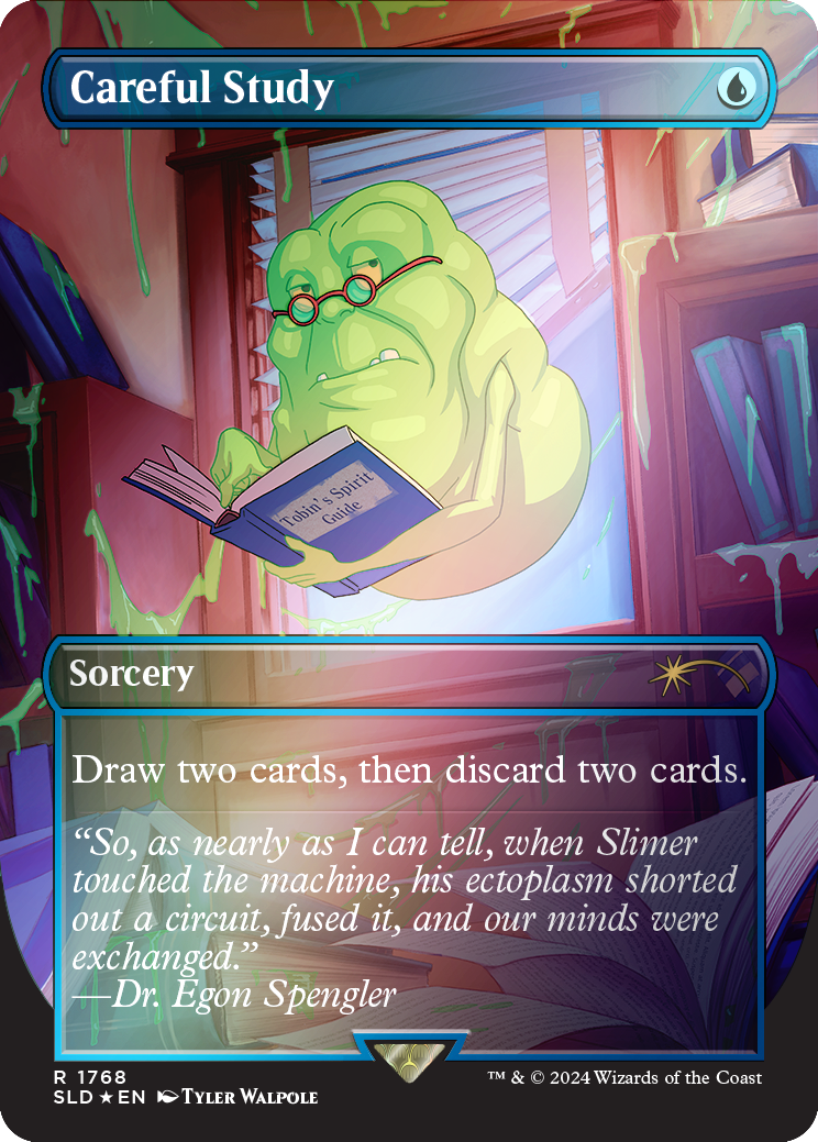 Careful Study (Rainbow Foil) [Secret Lair Drop Series] | Chromatic Games