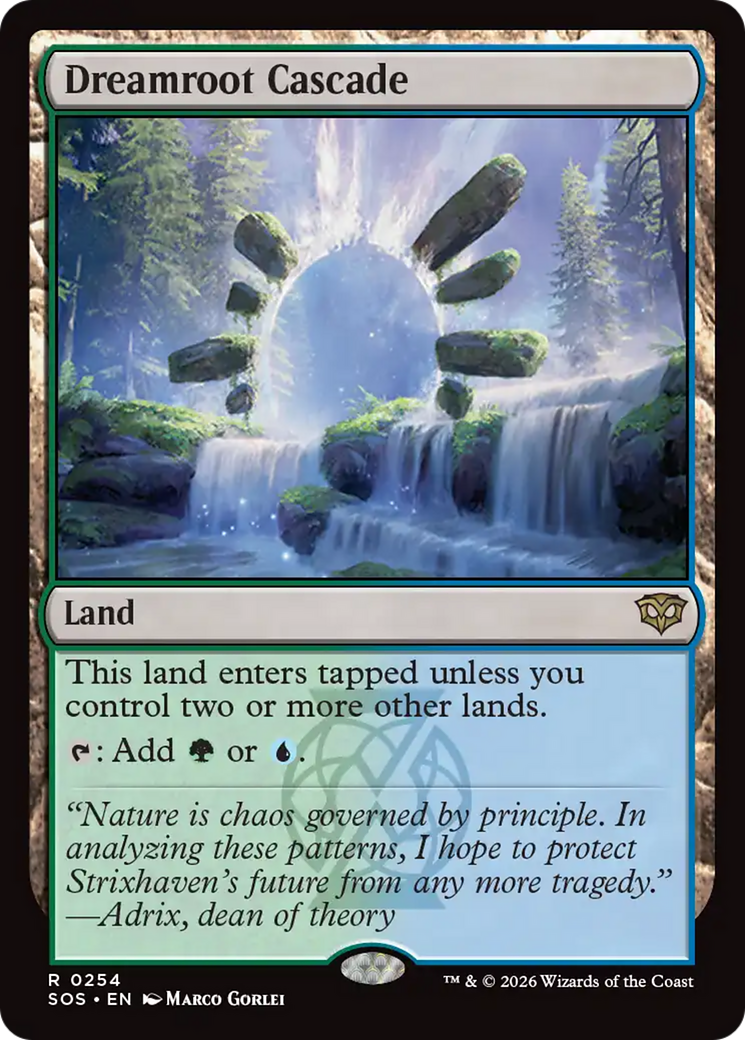 Dreamroot Cascade [Secrets of Strixhaven] | Chromatic Games