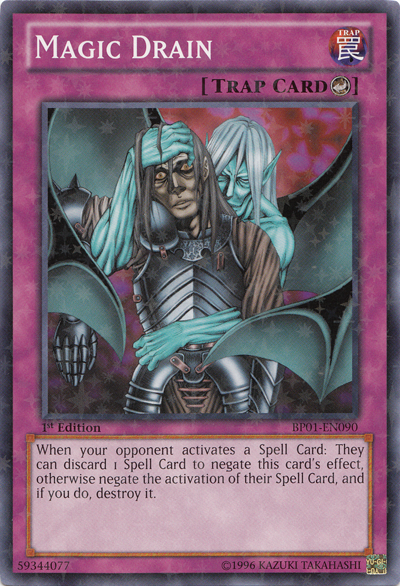 Magic Drain [BP01-EN090] Starfoil Rare | Chromatic Games