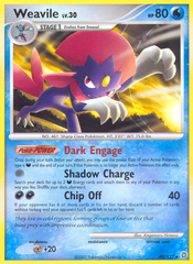 Weavile (40/132) [Diamond & Pearl: Secret Wonders] | Chromatic Games