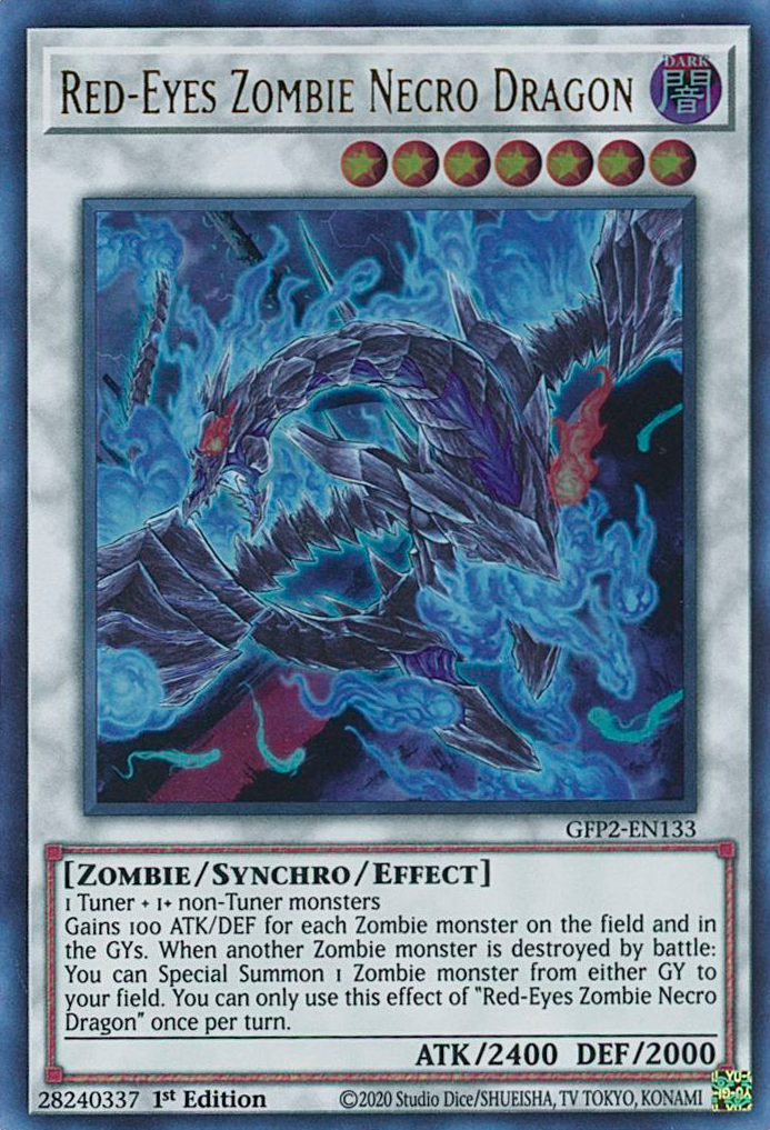 Red-Eyes Zombie Necro Dragon [GFP2-EN133] Ultra Rare | Chromatic Games