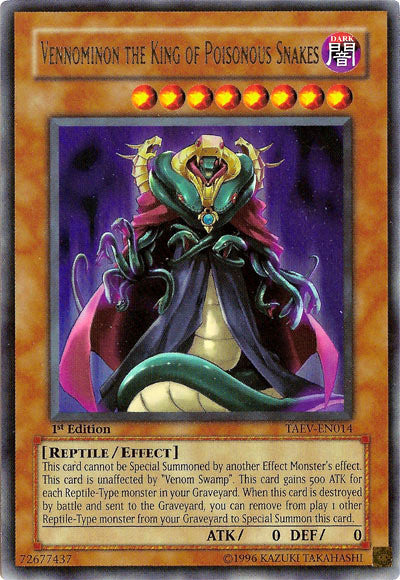 Vennominon the King of Poisonous Snakes [TAEV-EN014] Ultra Rare | Chromatic Games
