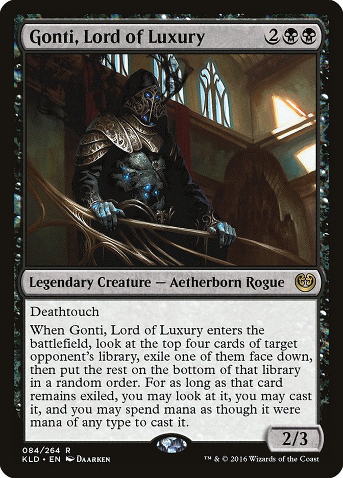 Gonti, Lord of Luxury [Kaladesh] | Chromatic Games