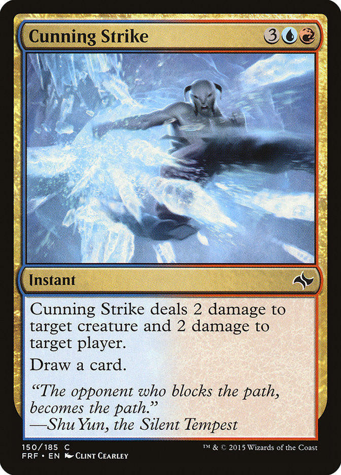 Cunning Strike 150/185 (Fate Reforged)  - Foil | Chromatic Games