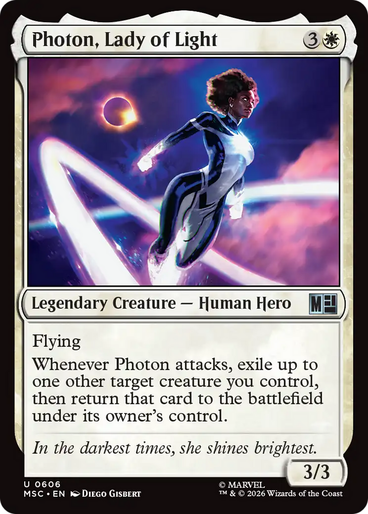 Photon, Lady of Light [Marvel Super Heroes Commander] | Chromatic Games