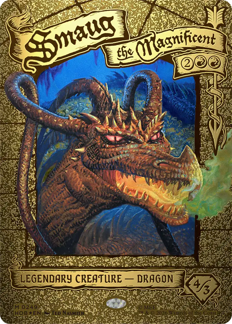 Smaug the Magnificent (Borderless) [The Hobbit] | Chromatic Games