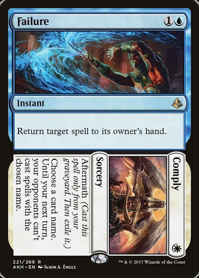 Failure // Comply 221 (Amonkhet)  | Chromatic Games