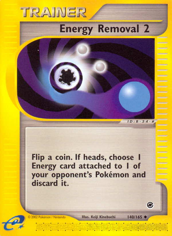 Energy Removal 2 (140/165) [Expedition: Base Set] | Chromatic Games