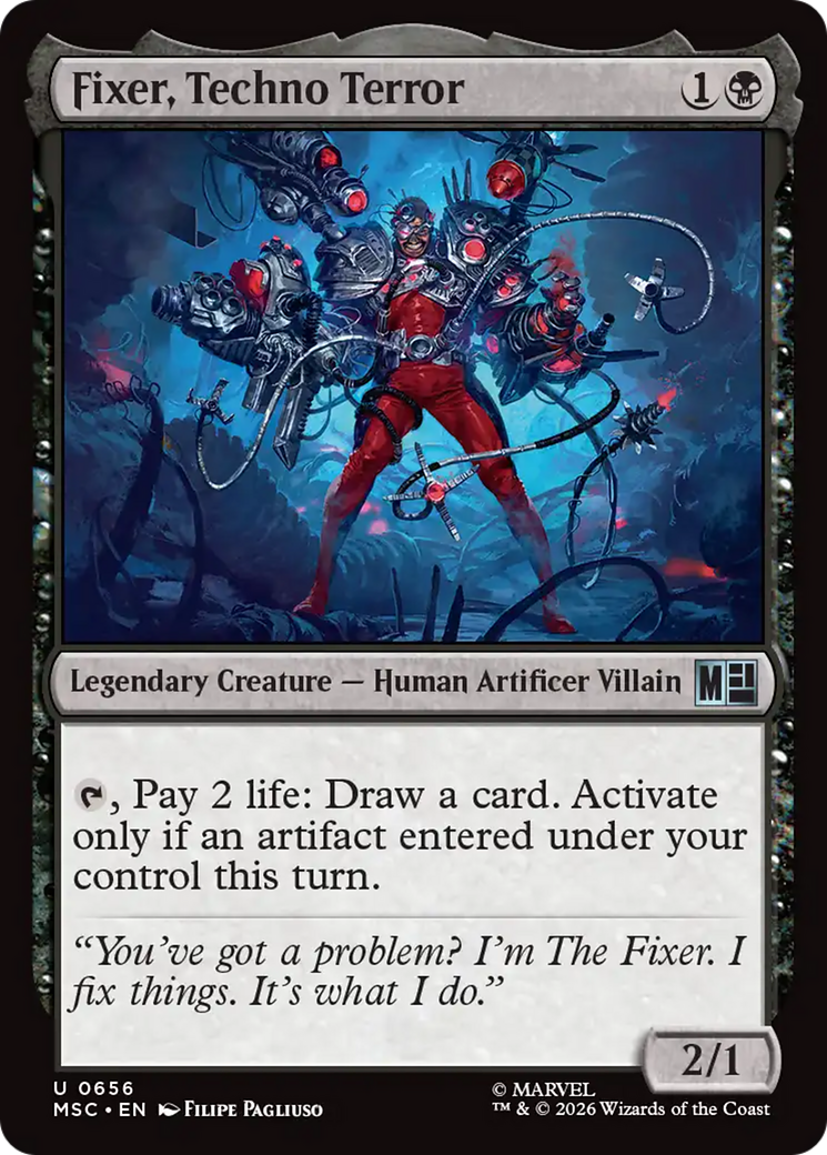 Fixer, Techno Terror [Marvel Super Heroes Commander] | Chromatic Games