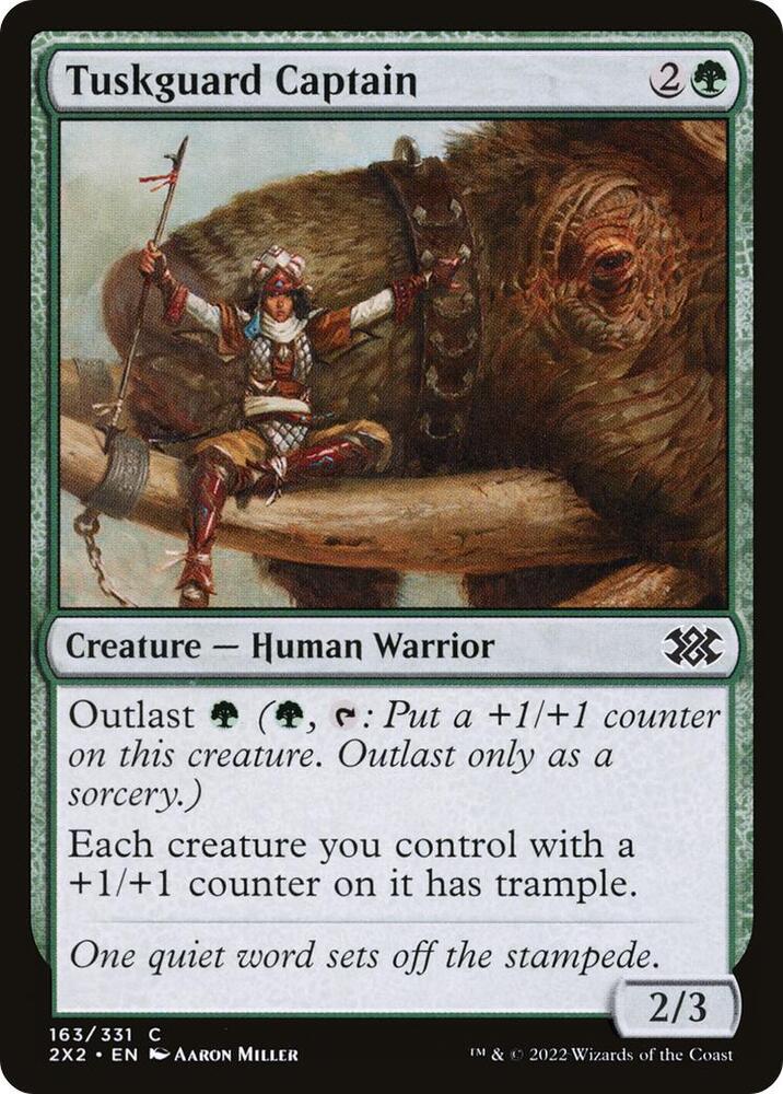 Tuskguard Captain 163/331 (Double Masters 2022)  | Chromatic Games