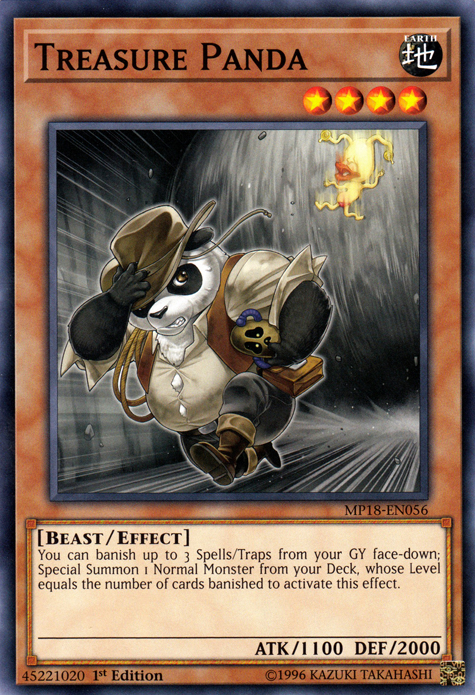 Treasure Panda [MP18-EN056] Common | Chromatic Games