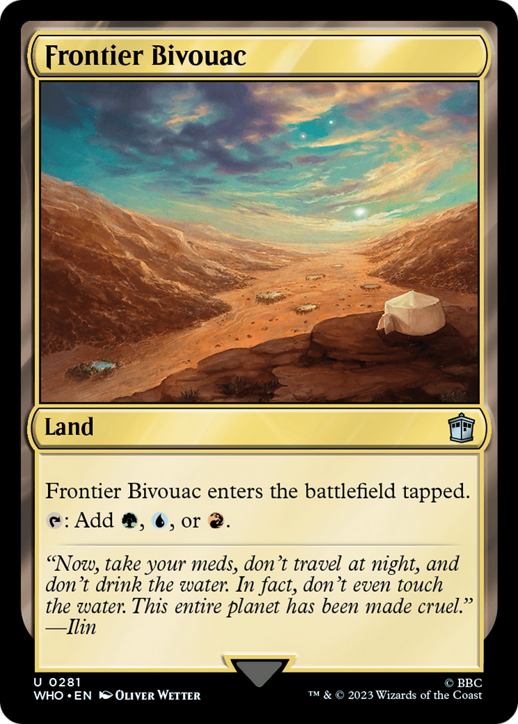 Frontier Bivouac [Doctor Who] | Chromatic Games