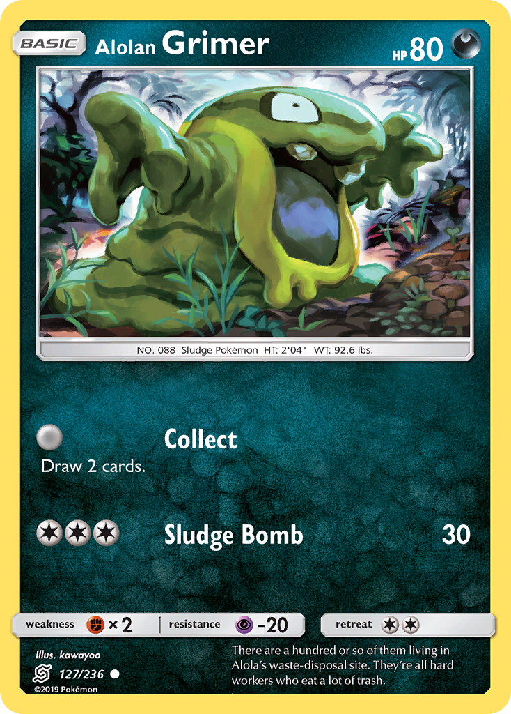 Alolan Grimer (127/236) [Sun & Moon: Unified Minds] | Chromatic Games