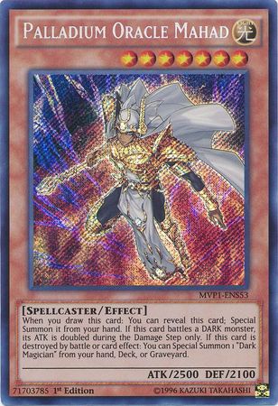 Palladium Oracle Mahad [MVP1-ENS53] Secret Rare | Chromatic Games