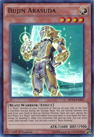 Bujin Arasuda [MP14-EN207] Ultra Rare | Chromatic Games