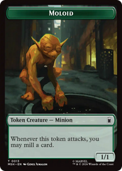 Wall // Moloid Double-Sided Token [Marvel Super Heroes Tokens] | Chromatic Games