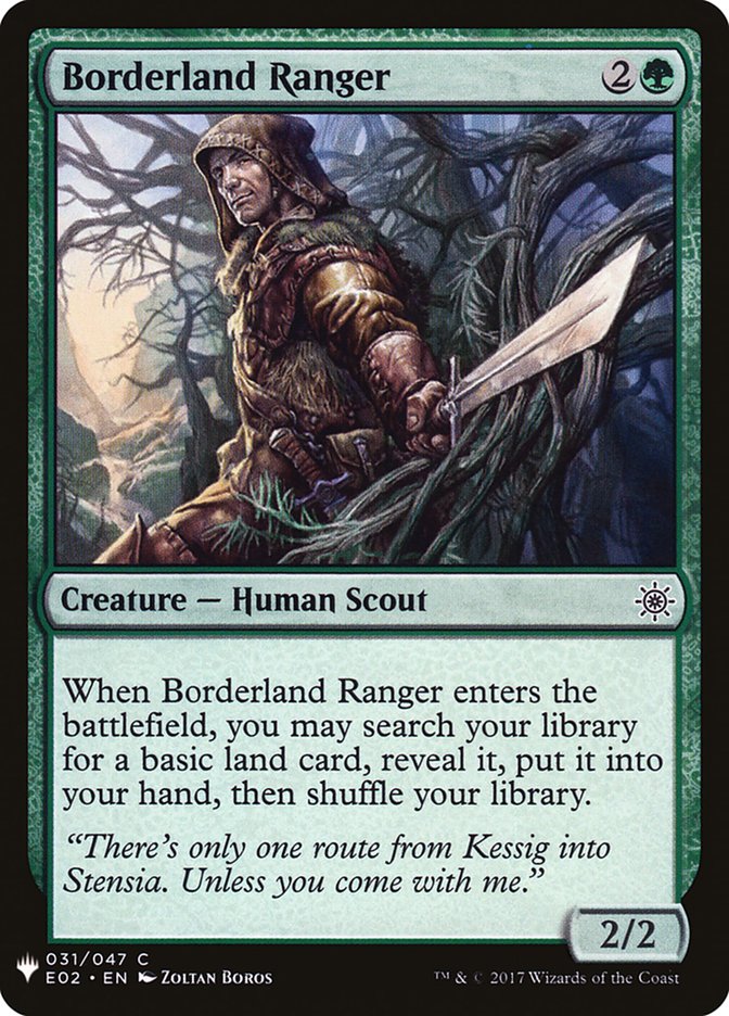 Borderland Ranger [Mystery Booster] | Chromatic Games