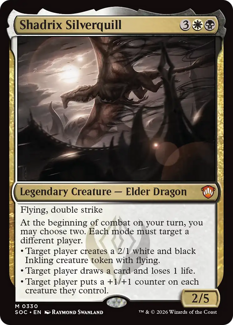 Shadrix Silverquill [Secrets of Strixhaven Commander] | Chromatic Games