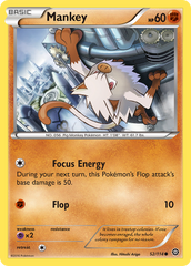 Mankey (52/114) [XY: Steam Siege] | Chromatic Games