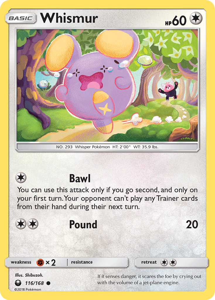 Whismur (116/168) [Sun & Moon: Celestial Storm] | Chromatic Games