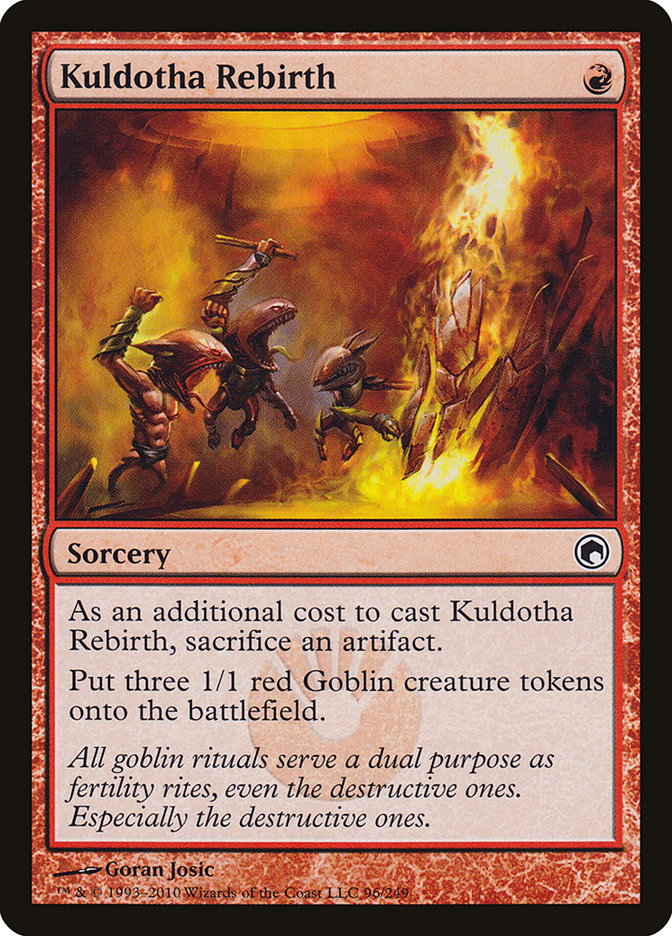Kuldotha Rebirth 96 (Scars of Mirrodin)  | Chromatic Games