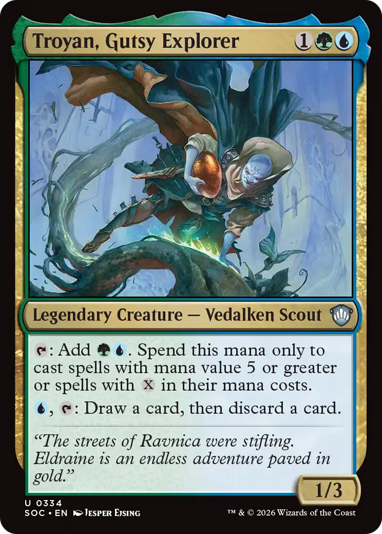 Troyan, Gutsy Explorer [Secrets of Strixhaven Commander] | Chromatic Games