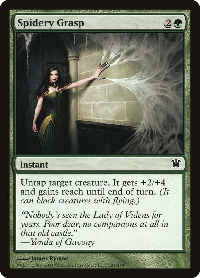 Spidery Grasp 204/264 (Innistrad)  - Foil | Chromatic Games