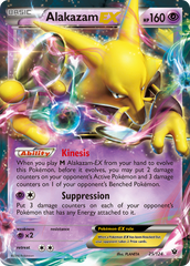 Alakazam EX (25/124) [XY: Fates Collide] | Chromatic Games