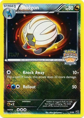 Shelgon (7/20) (Regional Championship Promo Staff) [Black & White: Dragon Vault] | Chromatic Games