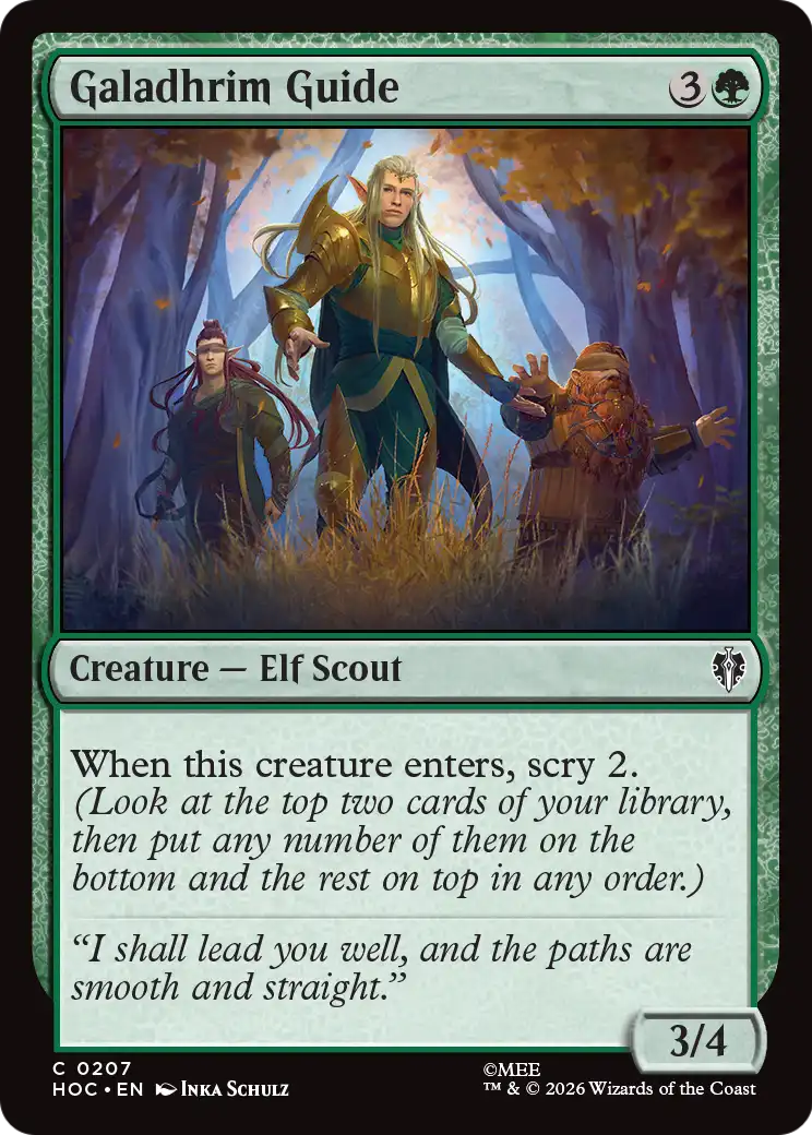 Galadhrim Guide [The Hobbit: Eternal-Legal] | Chromatic Games