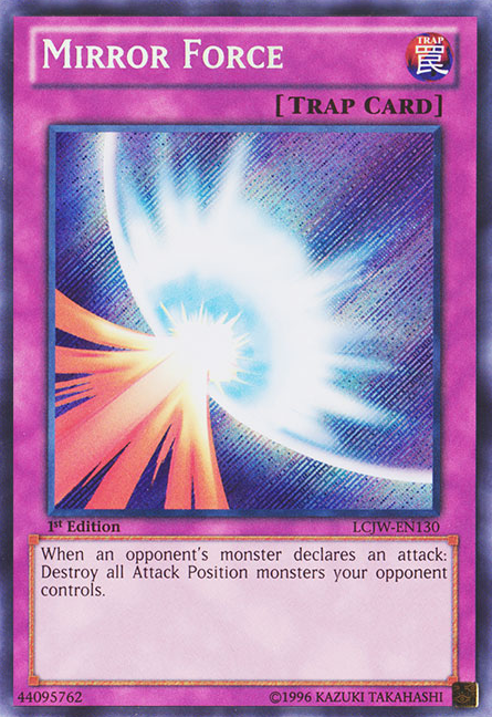 Mirror Force [LCJW-EN130] Secret Rare | Chromatic Games