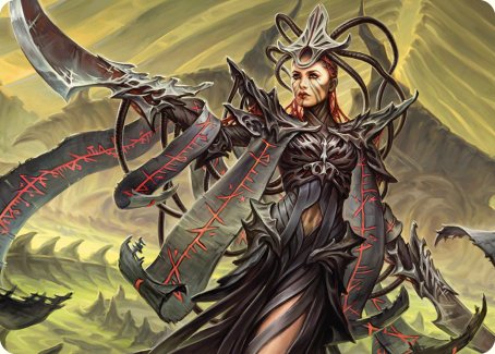 Testament Bearer Art Card [Phyrexia: All Will Be One Art Series] | Chromatic Games
