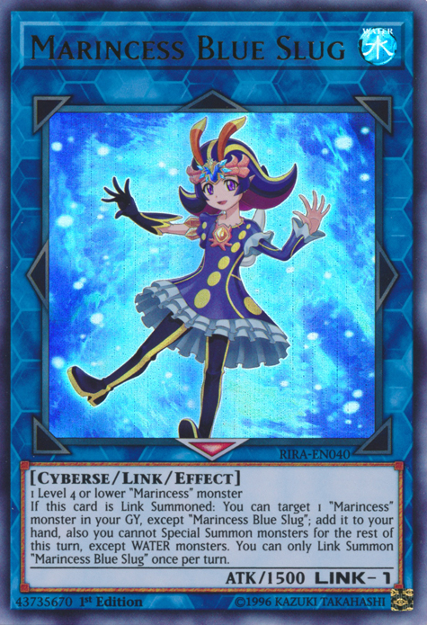 Marincess Blue Slug [RIRA-EN040] Ultra Rare | Chromatic Games