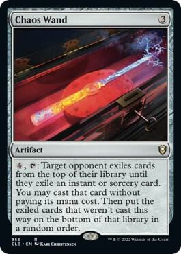 Chaos Wand 855 (Commander Legends: Battle for Baldur's Gate)  | Chromatic Games