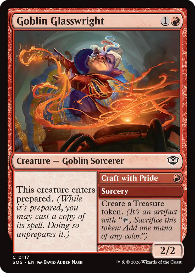 Goblin Glasswright [Secrets of Strixhaven] | Chromatic Games
