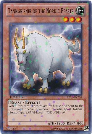 Tanngrisnir of the Nordic Beasts [BP01-EN216] Starfoil Rare | Chromatic Games