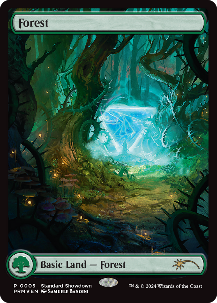 Forest (Lucas Graciano) [Standard Showdown Promos] | Chromatic Games