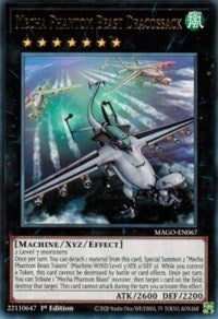 Mecha Phantom Beast Dracossack [MAGO-EN067] Rare | Chromatic Games