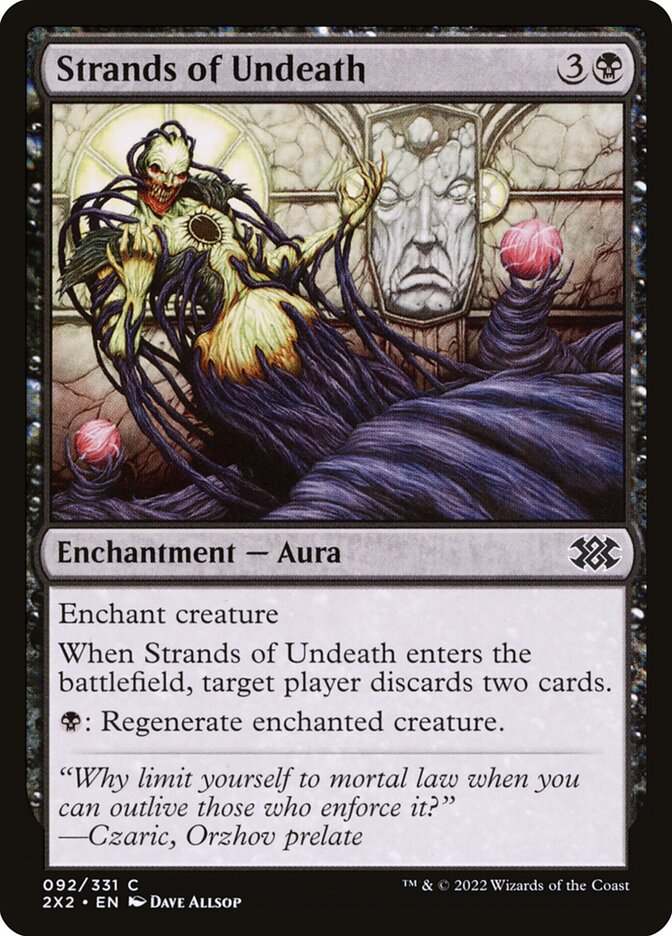 Strands of Undeath 92/331 (Double Masters 2022)  - Foil | Chromatic Games