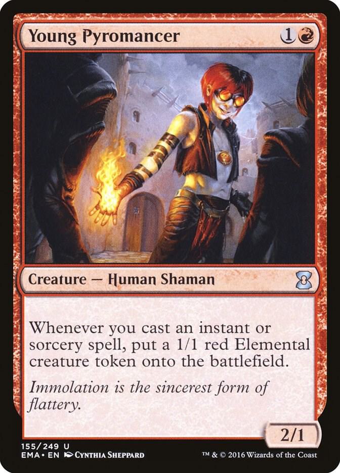 Young Pyromancer 155/249 (Eternal Masters)  | Chromatic Games