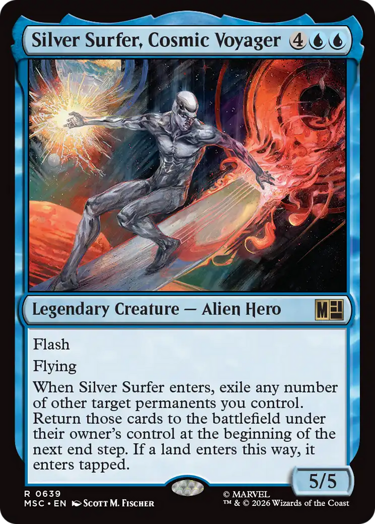Silver Surfer, Cosmic Voyager [Marvel Super Heroes Commander] | Chromatic Games