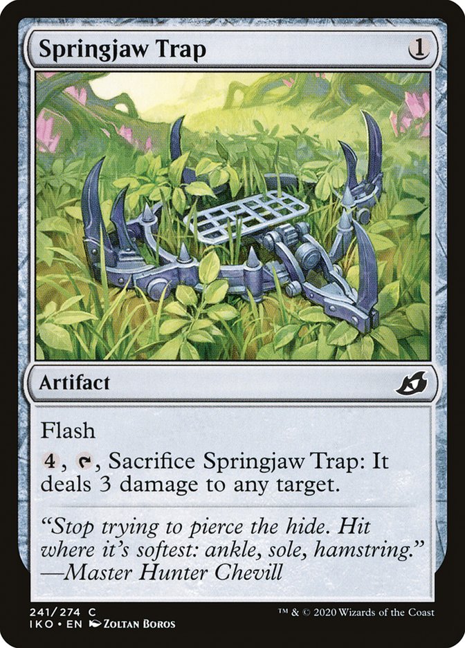 Springjaw Trap 241/274 (Ikoria: Lair of Behemoths)  | Chromatic Games
