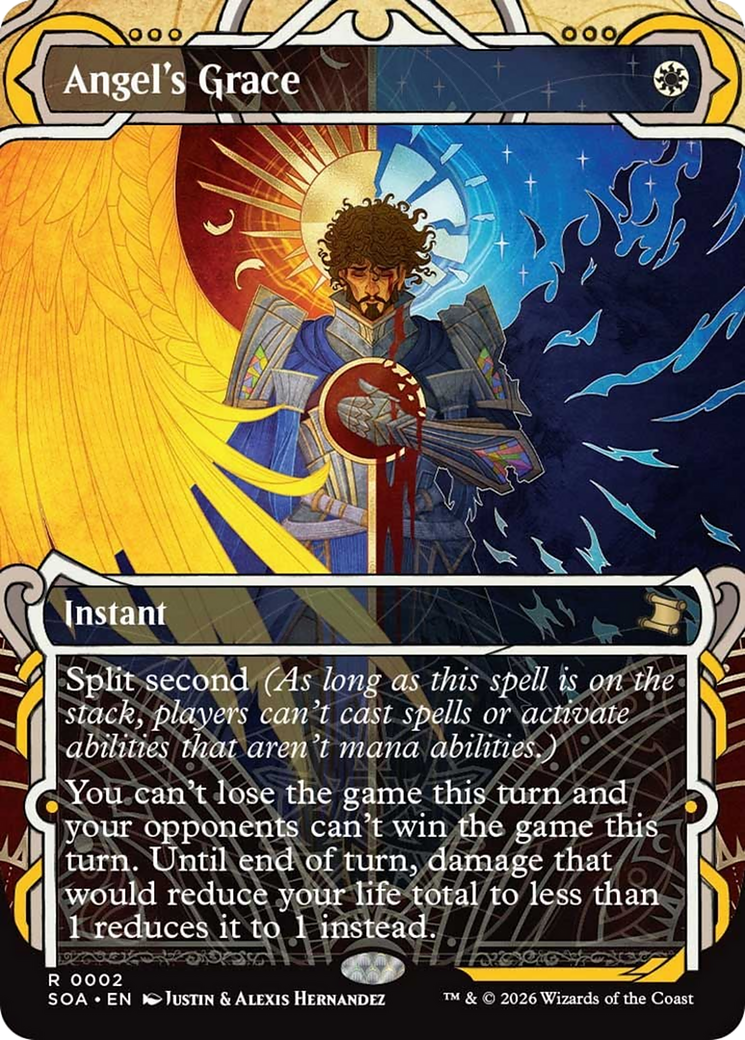 Angel's Grace (Japanese) [Secrets of Strixhaven: Mystical Archive] | Chromatic Games