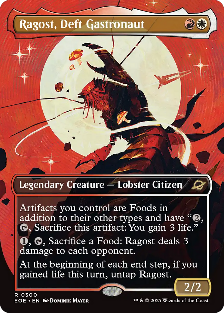 Ragost, Deft Gastronaut (Borderless) [Edge of Eternities] | Chromatic Games