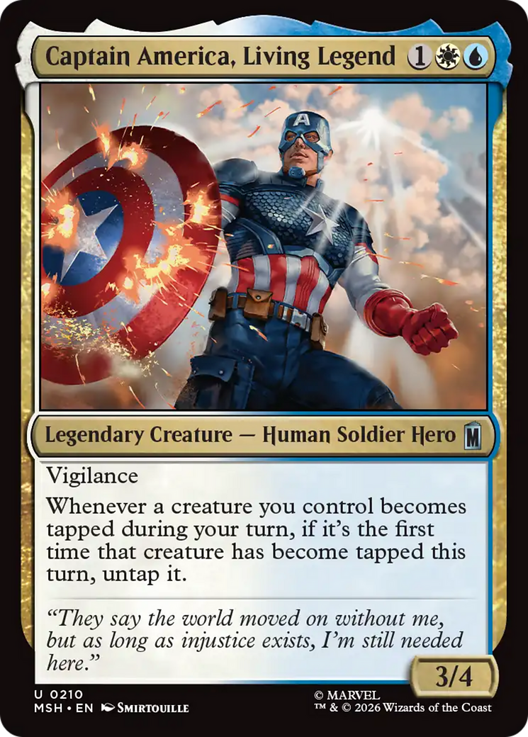 Captain America, Living Legend [Marvel Super Heroes] | Chromatic Games