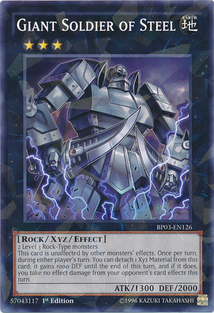 Giant Soldier of Steel [BP03-EN126] Shatterfoil Rare | Chromatic Games