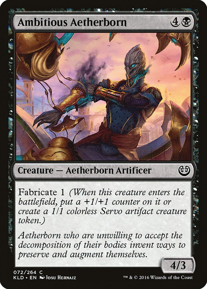 Ambitious Aetherborn [Kaladesh] | Chromatic Games