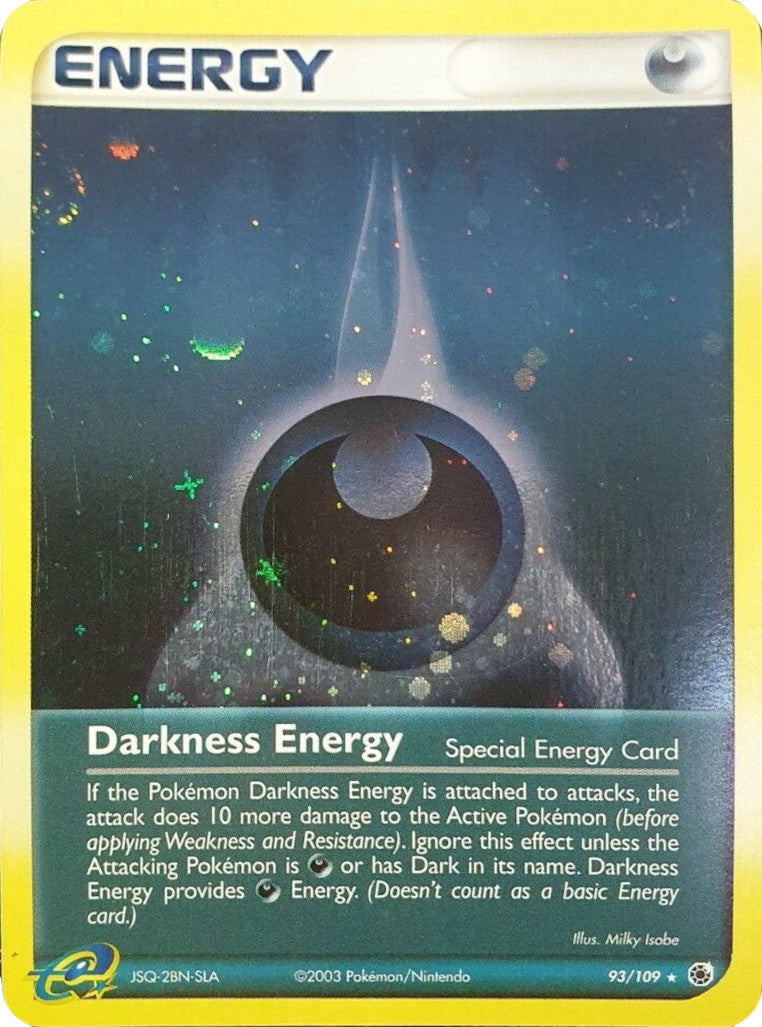 Darkness Energy (93/109) (Cosmos Holo) [EX: Ruby & Sapphire] | Chromatic Games